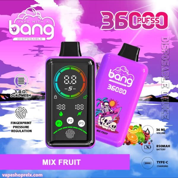 BANG POWER 36000口常規款｜一次性超大容量電子煙｜台灣批發供應
